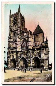 Meaux - The Cathedral Old Postcard