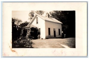 Council Bluff Iowa IA Postcard RPPC Photo Dorwin Welch Home c1930's Vintage