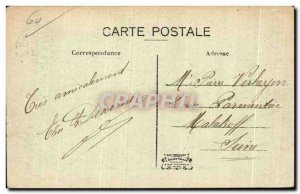 Old Postcard Ermenonville Tomb Rousseau