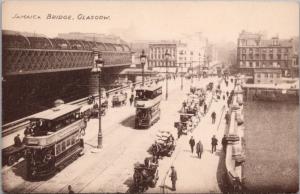 Jamaica Bridge Glasgow Scotland UK Pelham Series Postcard E24