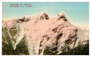 Postcard MOUNTAIN SCENE Vancouver British Columbia BC AR6417