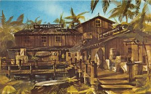 Marina Del Rey California 1960s Postcard The Warehouse Restaurant