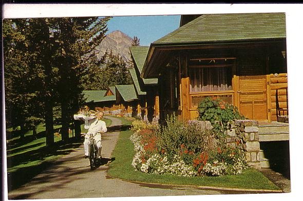 Bicycle Room Service, Jasper Park Lodge, Alberta,