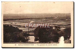 Postcard From Old Noirmoutier IThe General view of the salt marshes