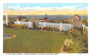 A View of Joseph C. Lincoln Estate in Chatham, Massachusetts Wind Mill.