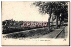 Old Postcard Neufchateau view from the Epinal Road