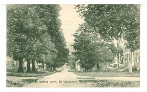 VT - South Woodstock. Main Street looking North