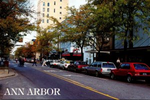 Michigan Ann Arbor Downtown At Main and Liberty Streets