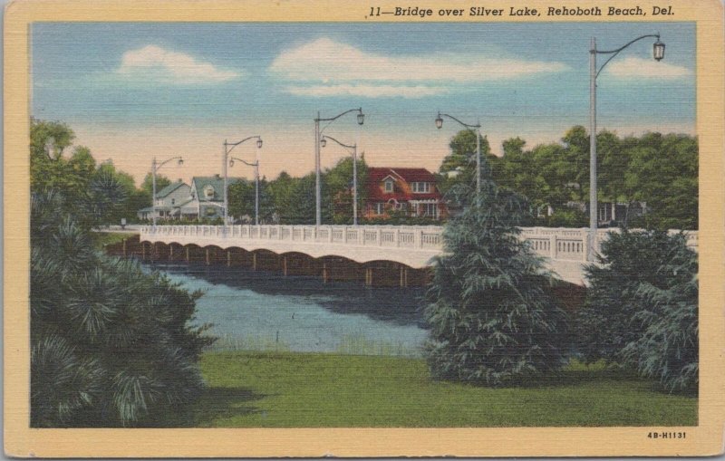 Postcard Bridge Over Silver Lake  Rehoboth Beach DE