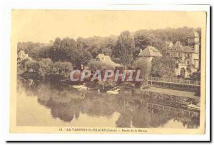 La Varenne Saint Hilaire Old Postcard Banks of the Marne