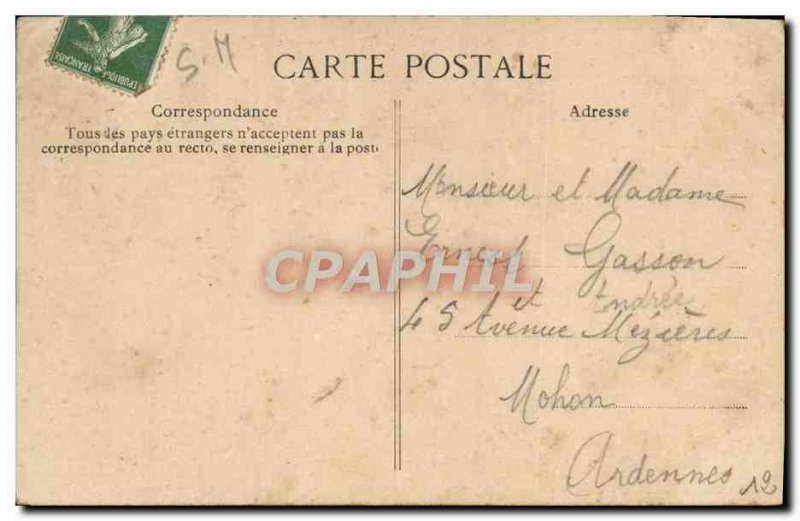 Old Postcard Panorama Treport