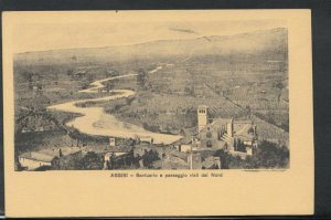 Italy Postcard - Assisi - Santuario e Paesaggio Visti Dal Nord     T1921