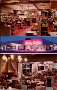 Postcard The Bishop Buffet Restaurant Lindale Plaza in Cedar Rapids, Iowa