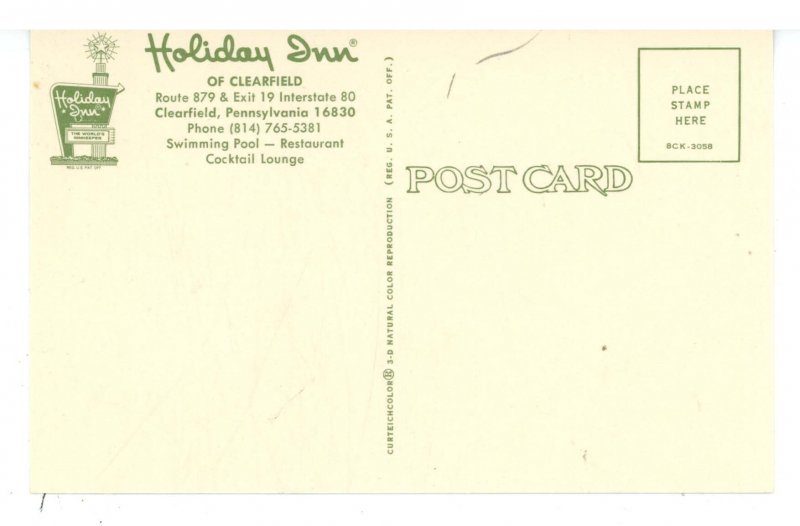 PA - Clearfield. Holiday Inn