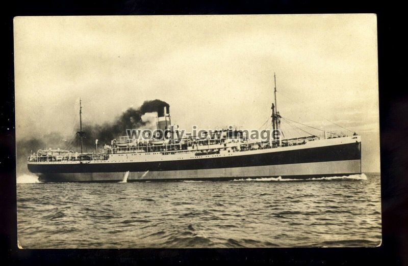 ca0269 - Ellerman Passenger Ship - City of Simla , built 1921 - postcard