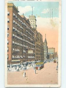 Linen SHOPS ALONG STREET AT POWERS HOTEL Rochester New York NY B4128