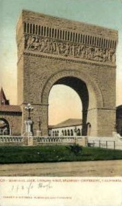 Memorial Arch, Stanford University - California CA  