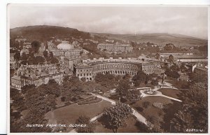 Derbyshire Postcard - Buxton from The Slopes - Real Photograph   ZZ3159