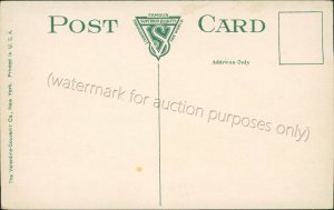 New London, CT - BPOE Club, the Elk's Home - Vintage Connecticut Postcard 