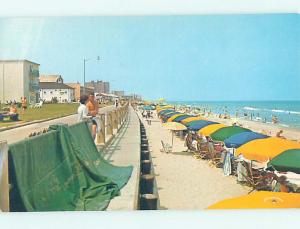 Pre-1980 BEACH SCENE Virginia Beach Virginia VA AE9218