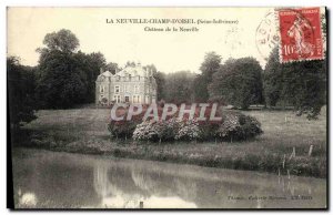 Old Postcard La Neuville D Field Oisel Le Chateau