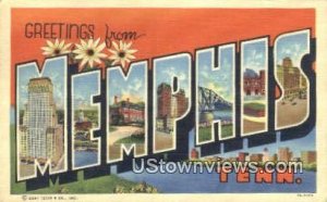 Greetings from - Memphis, Tennessee TN  