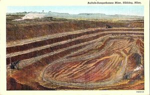 Buffalo-Susquehanna Mine Hibbing Minn. Vintage Postcard Standard View Card