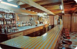 Haugen Montana Lincolns Silver Bar Interior Vintage Postcard K85323