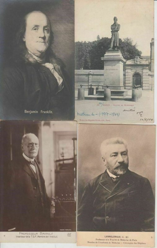 INVENTORS INVENTEURS FAMOUS PEOPLE PERSONNES CÉLÉBRÉS 46 CPA (pre-1940)(L2918)