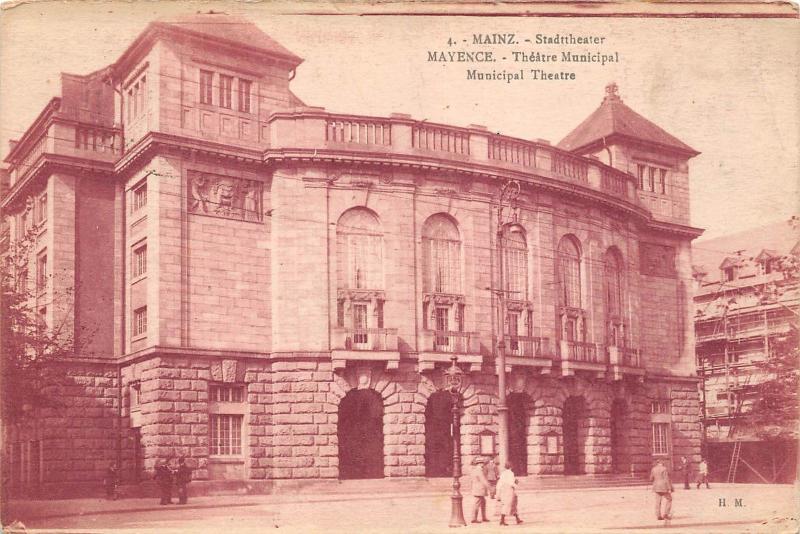 BR42187 Theatre Municipal Mainz germany