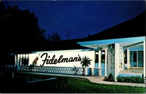 Exterior Fidelman's Resort South Haven MI Vintage Postcard H69