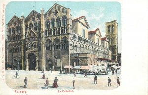 Italy Ferrara cathedral 1900s 