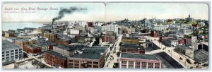 Seattle Washington WA Postcard Seattle From King Street Passenger Station Tower