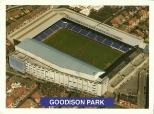 LIVERPOOL, Walton, Goodison Park, Everton (1980s) Stadium Maxi Sized Postcard