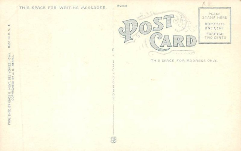 Sixth Avenue Looking South Des Moines, Iowa