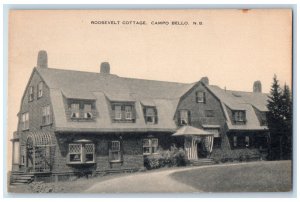 Campo Bello New Brunswick Canada Postcard Roosevelt Cottage c1910 Unposted