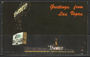 Nevada, Las Vegas - Greetings - Stardust Hotel - [NV-024]