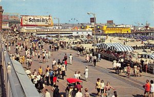 Famed Boardwalk Overlaid With Pine Parking Atlantic City NJ 