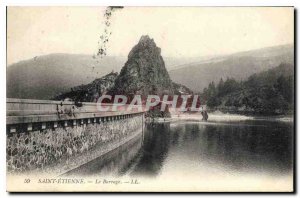 Postcard Old Saint Etienne Dam