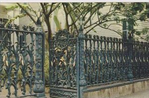 Louisiana New Orleans Cornstalk Fence 915 Royal Street