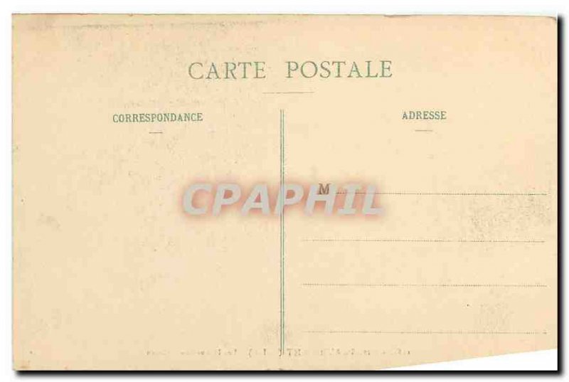 Old Postcard Chateaubriant Loire Inf The Moat du Chateau