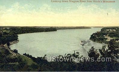 Niagara River in Niagara Falls, New York