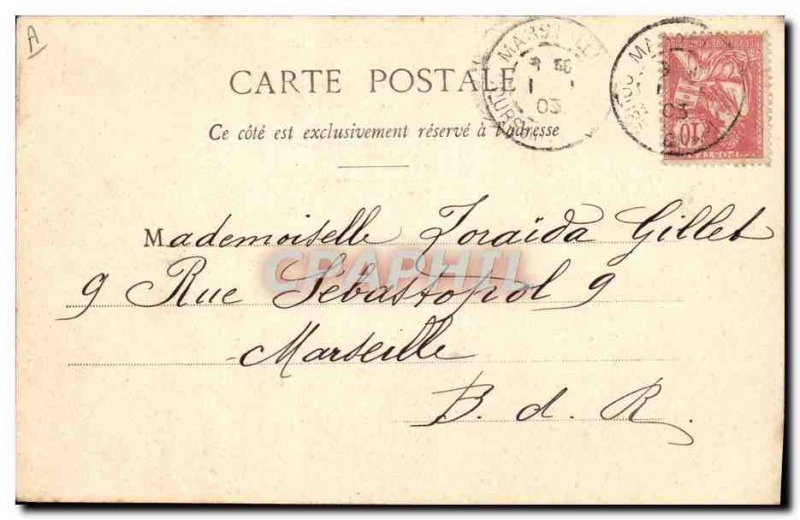 Old Postcard Folklore Old songs The musette