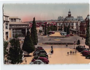 Postcard Place de l'Hôtel de Ville, Vichy, France