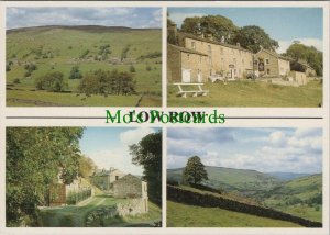 Yorkshire Postcard - Views of Low Row, Upper Swaledale  RR8813