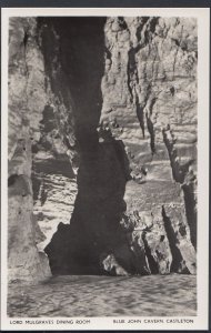 Derbyshire Postcard-Lord Mulgraves Dining Room,Blue John Cavern,Castleton A9575