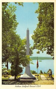 Forest monument, pilot knob Near Camden, Tennessee, USA Civil War Unused 