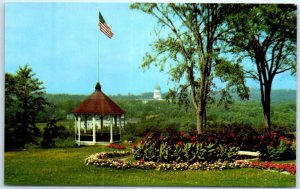 Postcard - Bird's Eye's View Of Augusta Across The Kennebec - Augusta, Maine