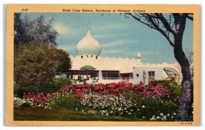 Mid-1900s Hotel Casa Blanca, Northeast of Phoenix, AZ Postcard