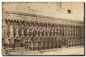 Old Postcard The Stalls St Claude de la Cathedrale